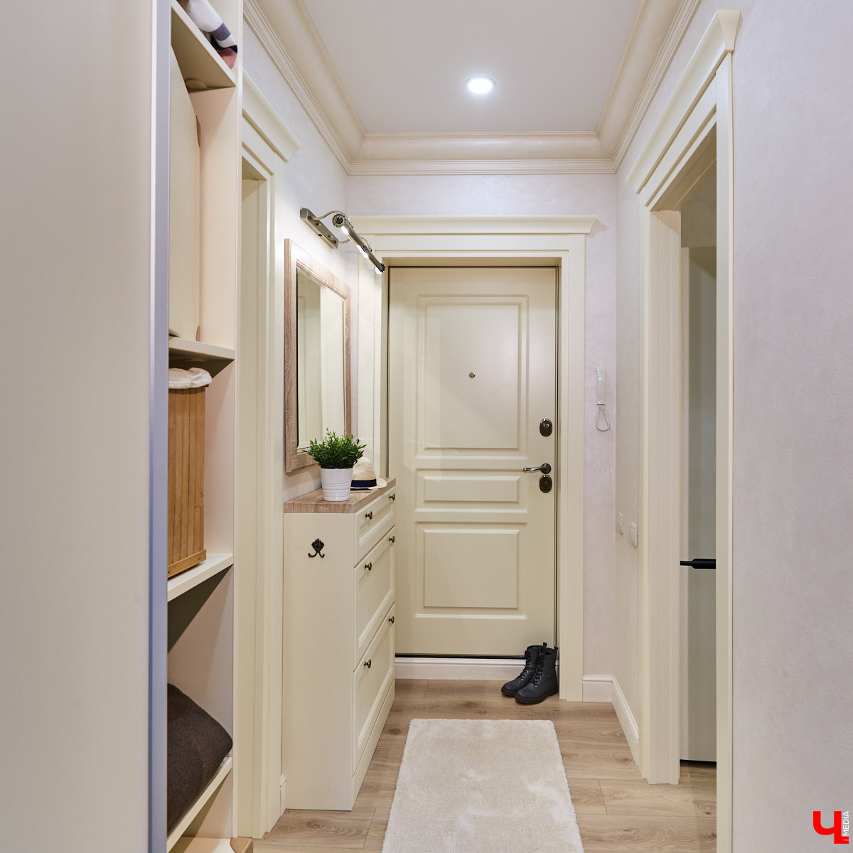 Новый проект от ML DESIGN STUDIO: двухкомнатная квартира для любимой бабушки.