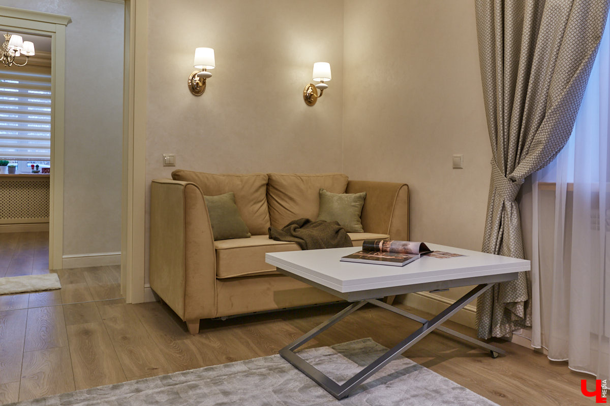 Новый проект от ML DESIGN STUDIO: двухкомнатная квартира для любимой бабушки.