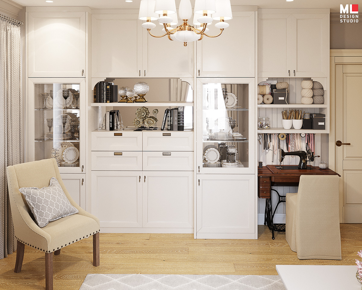 Новый проект от ML DESIGN STUDIO: двухкомнатная квартира для любимой бабушки.