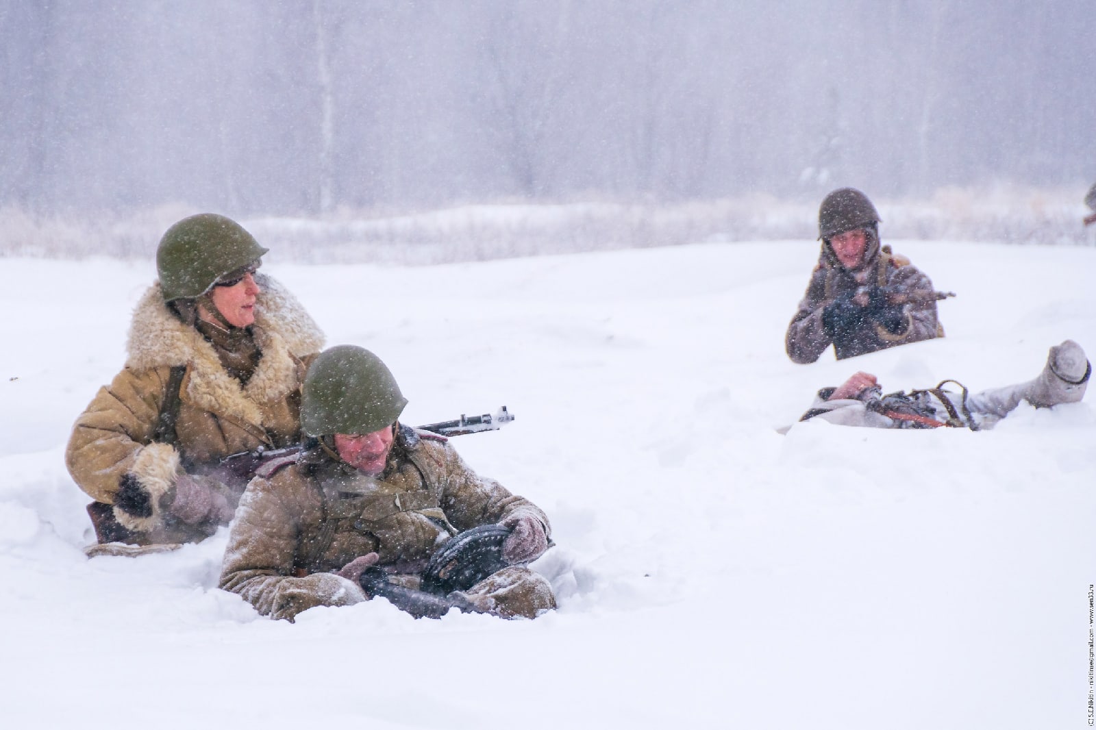 Участники ковровского военно-патриотического проекта «Наследники победы» сняли мини-фильм о тактических учениях подразделений Красной армии периода 1943 года.