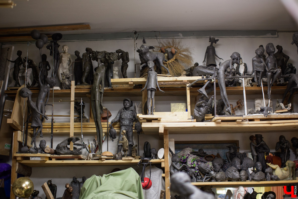 Мастерские Союза художников на Разина, пристройки верхних этажей домов проспекта Ленина и улицы Гастелло: где еще «квартируют» владимирские творцы?