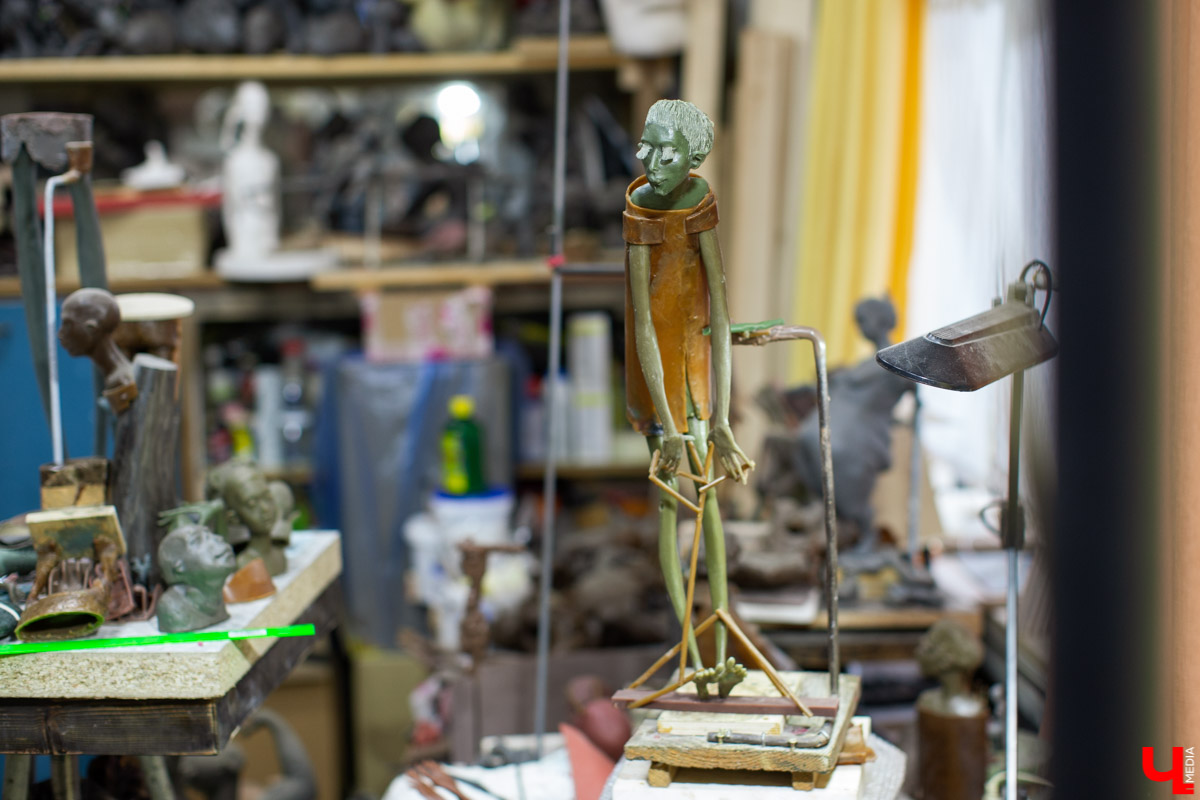 Мастерские Союза художников на Разина, пристройки верхних этажей домов проспекта Ленина и улицы Гастелло: где еще «квартируют» владимирские творцы?