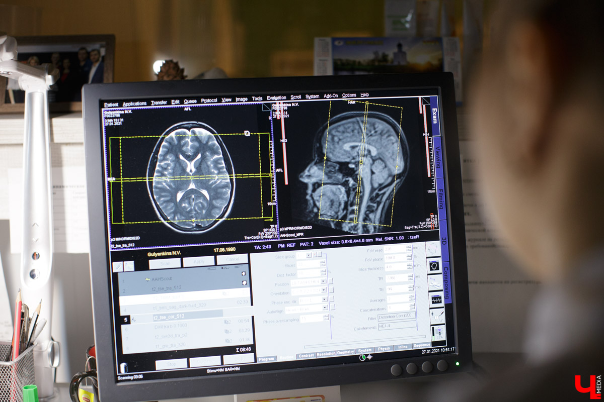Выясняем, что в голове у владимирского блогера. В прямом смысле слова! Исследуем мозг Надежды Галянкиной и учимся грамотному чек-апу.