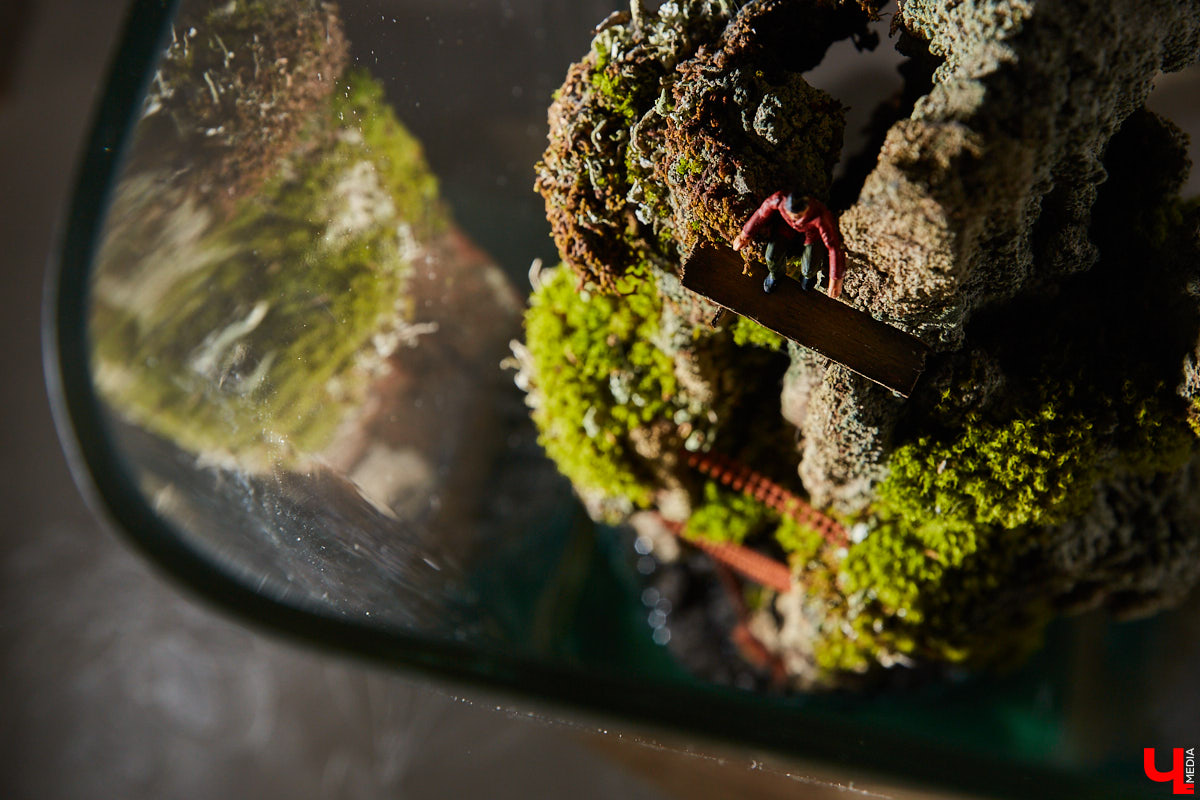 Сувенирных дел мастер из Владимира и его удивительные творения. Как в любой таре уместить персональный мирок с островами и людьми, рассказывает Евгений Красавин.