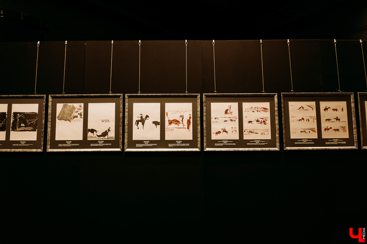 Узнаем у работников музея, чем новая экспозиция Пабло Пикассо и Франсиско Гойи притягивает горожан даже в метель.