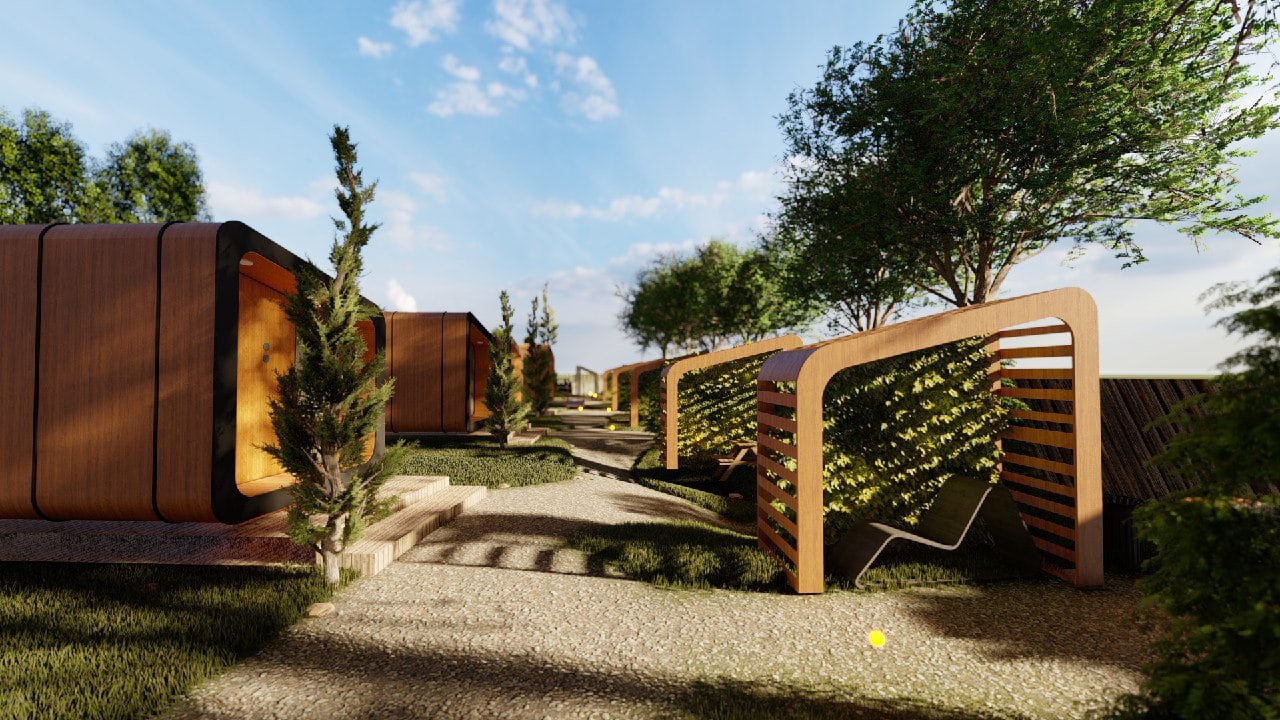 Владимирский архитектор и дизайнер мебели Артем Рубцов собирается построить целую деревню на Истре. Мастер рассказал «Ключ-Медиа» об искусстве модульных домиков, пути исследователя и своей смелой команде.