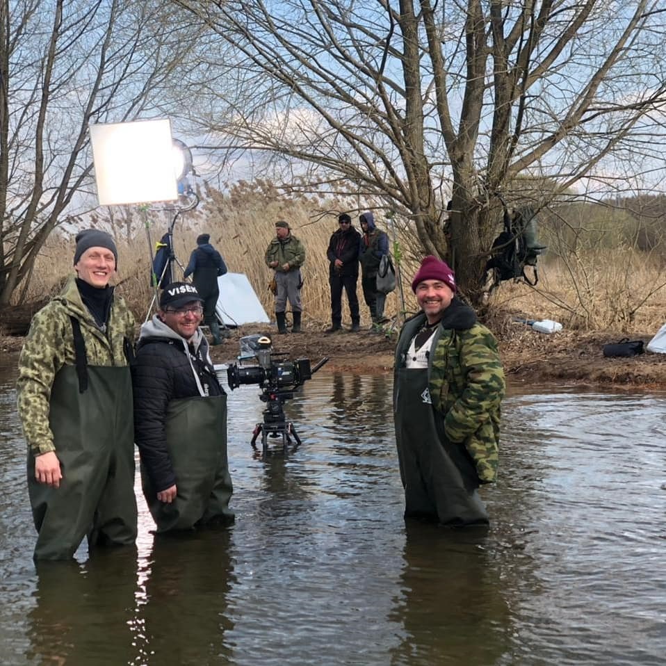 Владимирцам Ивану Колесову и Евгению Висящеву удалось поработать на съемках короткометражного фильма режиссера Натальи Тарадиной «Солдат и Русалка».