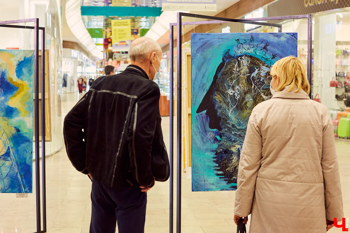 Новое владимирское арт-пространство, объединяющее шопинг и искусство, проводит терапию цветом. В этот раз вас ожидает выставка картин владимирской художницы Марии Ладиловой.