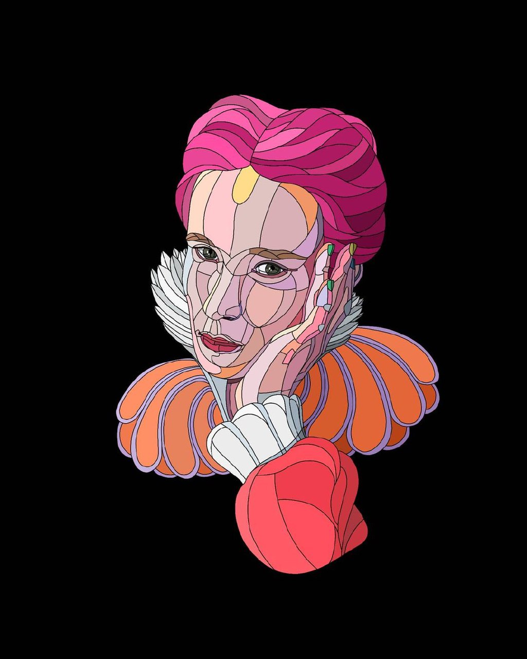 Взгляд изнутри: московский участник владимирского фестиваля уличного искусства, который открылся в прошлые выходные, поделился своим мнением о масштабном ивенте и рассказал «Ключ-Медиа» о своих витражных портретах Дорна, Земфиры и Монеточки.