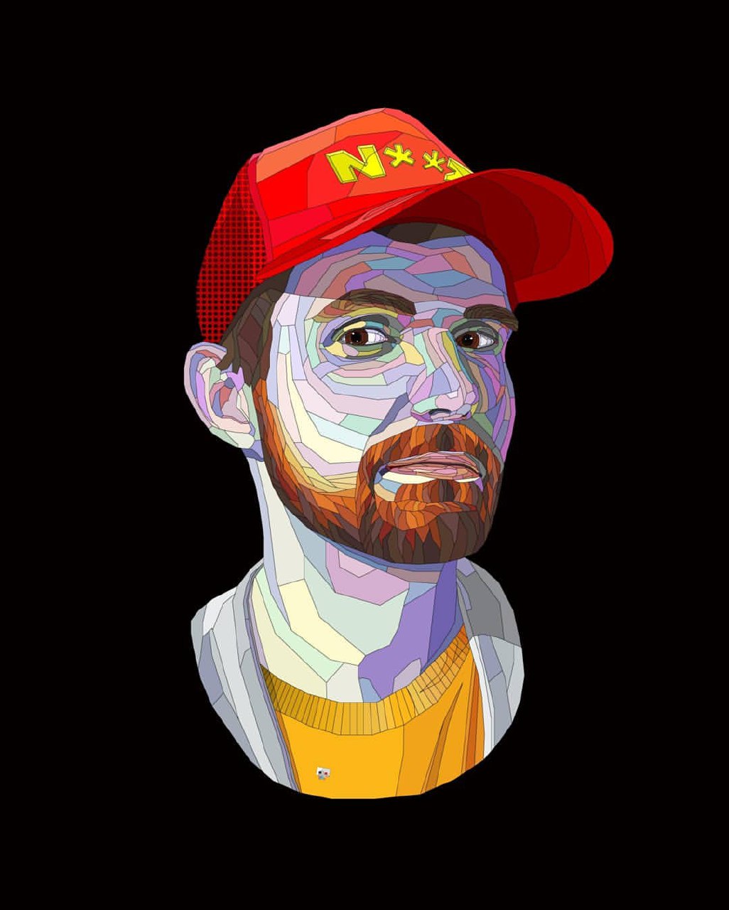 Взгляд изнутри: московский участник владимирского фестиваля уличного искусства, который открылся в прошлые выходные, поделился своим мнением о масштабном ивенте и рассказал «Ключ-Медиа» о своих витражных портретах Дорна, Земфиры и Монеточки.