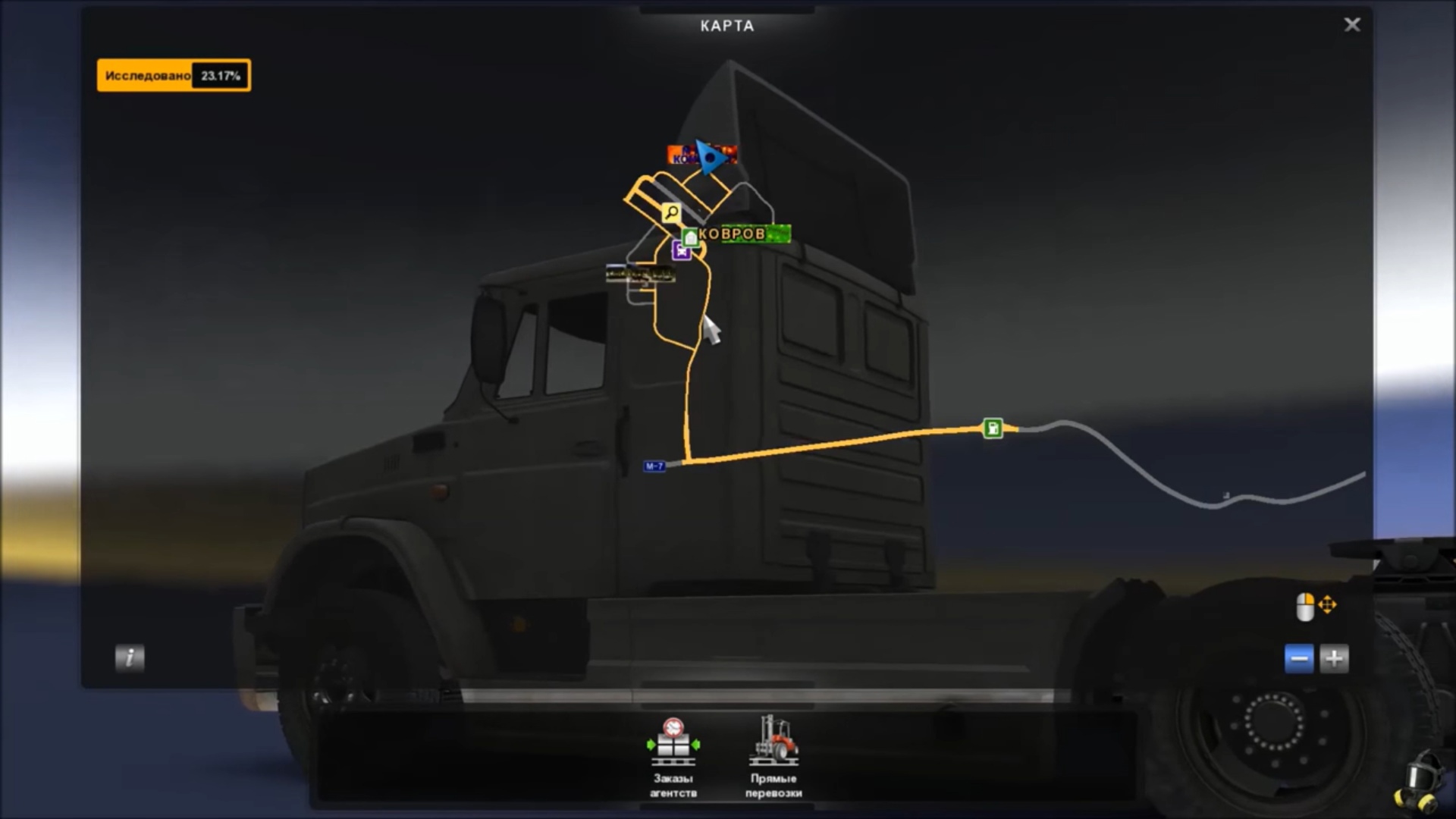 Дороги Коврова, деревушки под Муромом, центральные улицы Владимира. Как выглядят города области в компьютерных играх и где найти нужные карты?