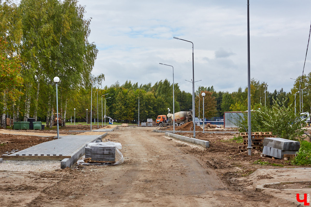 Обзор новостей об обновлениях в парках и скверах Владимира.