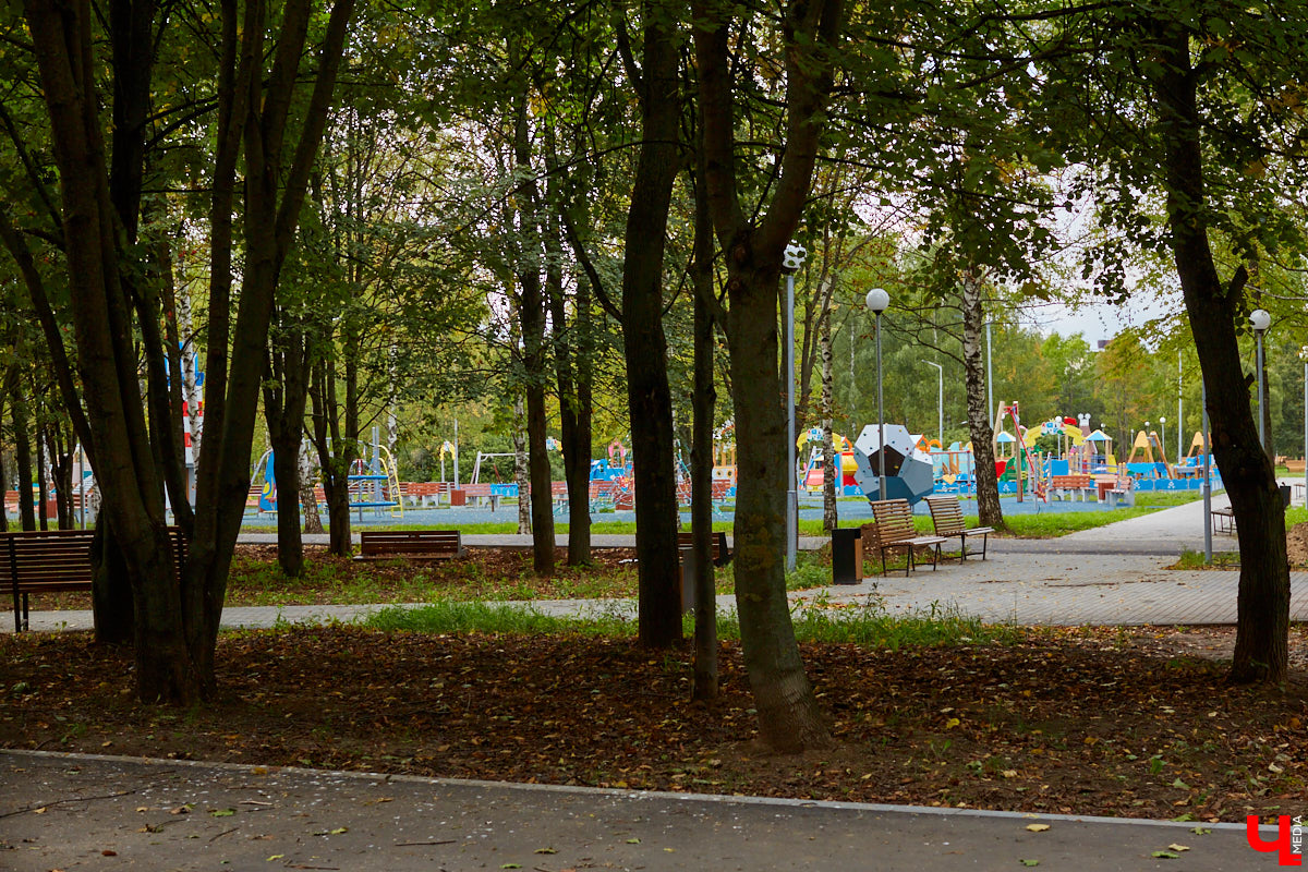 Обзор новостей об обновлениях в парках и скверах Владимира.