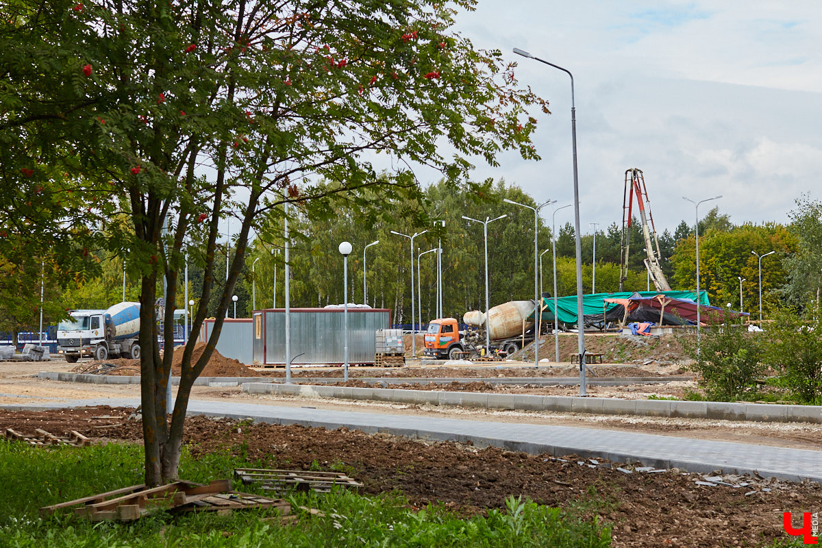 Обзор новостей об обновлениях в парках и скверах Владимира.