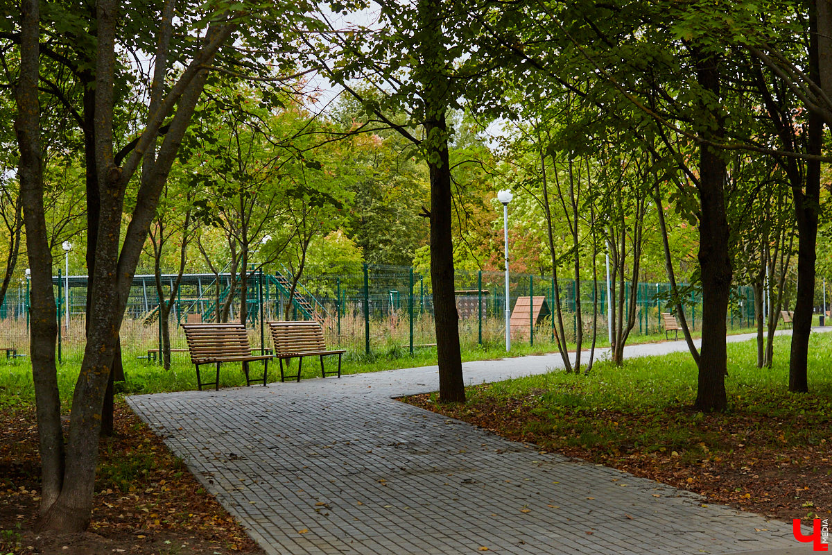 Обзор новостей об обновлениях в парках и скверах Владимира.