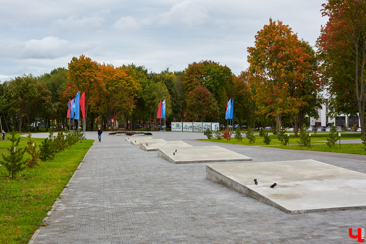 Обзор новостей об обновлениях в парках и скверах Владимира.