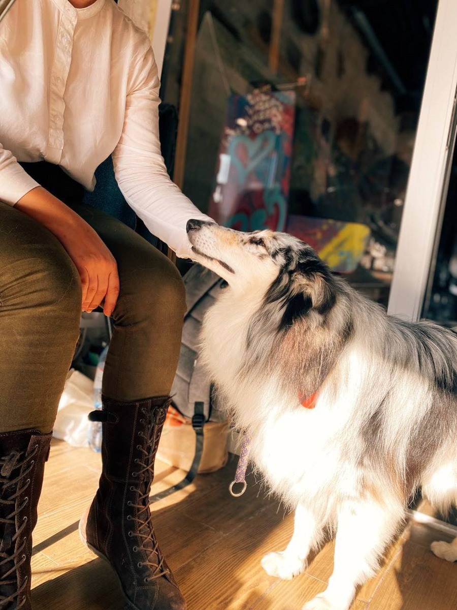 Ольга Журавлева, организатор первого в России международного фестиваля прядения и ткачества, пустила нас в свой очаровательный домик, где хранится много вещей с историей!