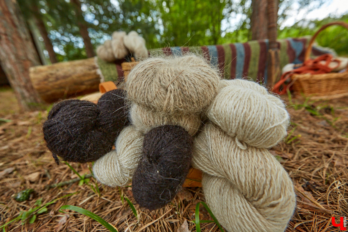 Ольга Журавлева, организатор первого в России международного фестиваля прядения и ткачества, пустила нас в свой очаровательный домик, где хранится много вещей с историей!