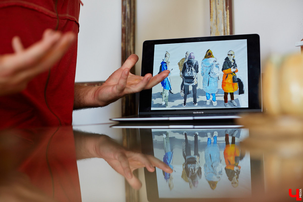 Пять лет назад в рамках интервью «Ключ-Медиа» расспросил переехавшего в Суздаль американца Евгения Кравцова о творчестве. С прошлой встречи прошло немало времени, и художнику есть чем поделиться. В преддверии персональной выставки в Суздале, он рассказывает о своих новых и концептуальных проектах.