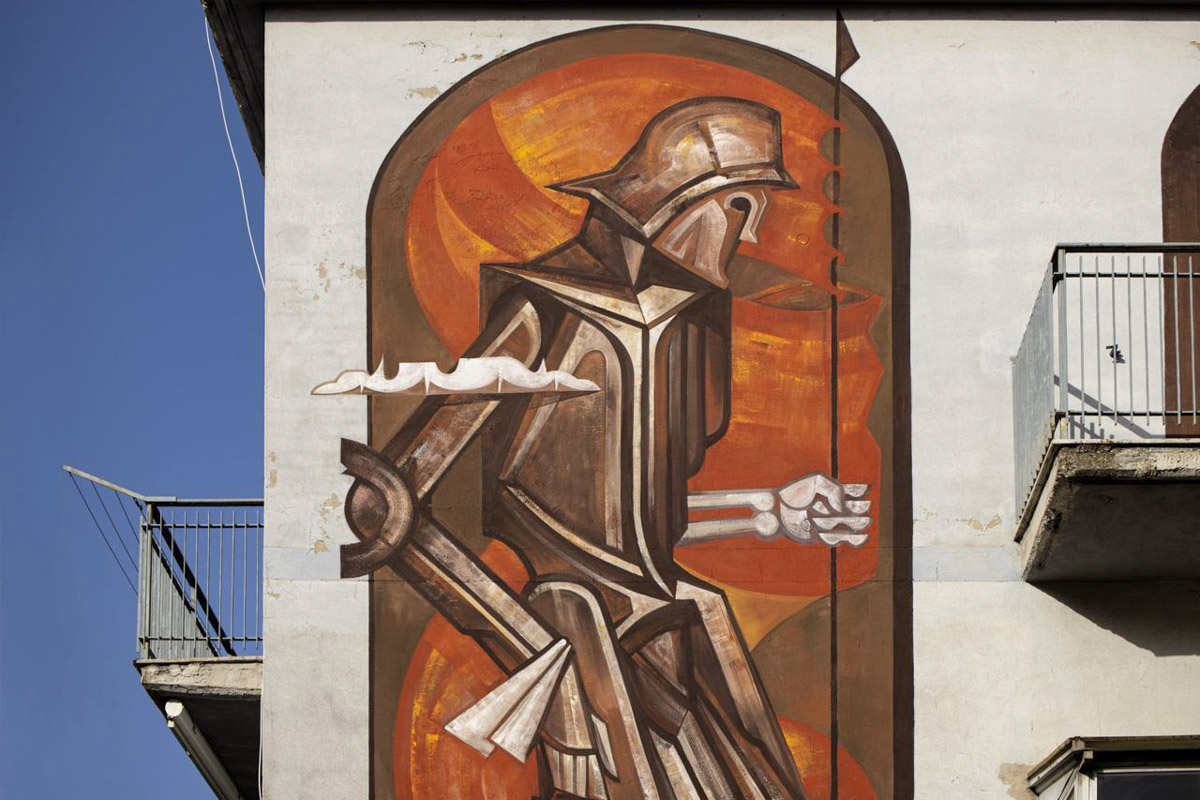 Владимирский художник-монументалист Кирилл Ведерников принял участие в фестивале настенной живописи в Италии. Теперь две работы талантливого земляка украшают фасады города Стильяно