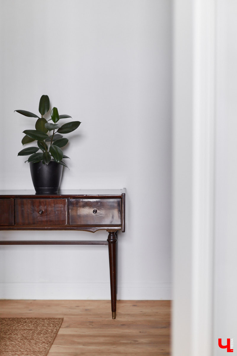 Сначала владимирская художница Люся LU Соловьёва просто любовалась сталинкой на Октябрьском проспекте, пока-таки не решилась приобрести там квартиру. Два года ремонта, и мечта жить в эстетичном доме 1957 года постройки стала реальностью. Идем в гости в старый фонд: любоваться огромными потолками, лепниной и винтажной мебелью