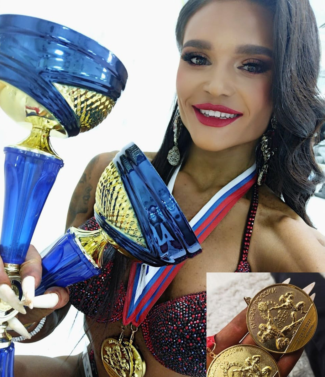 Пообщались с Елизаветой Волковой, в свои юные годы получившей титул чемпионки России по бодибилдингу.