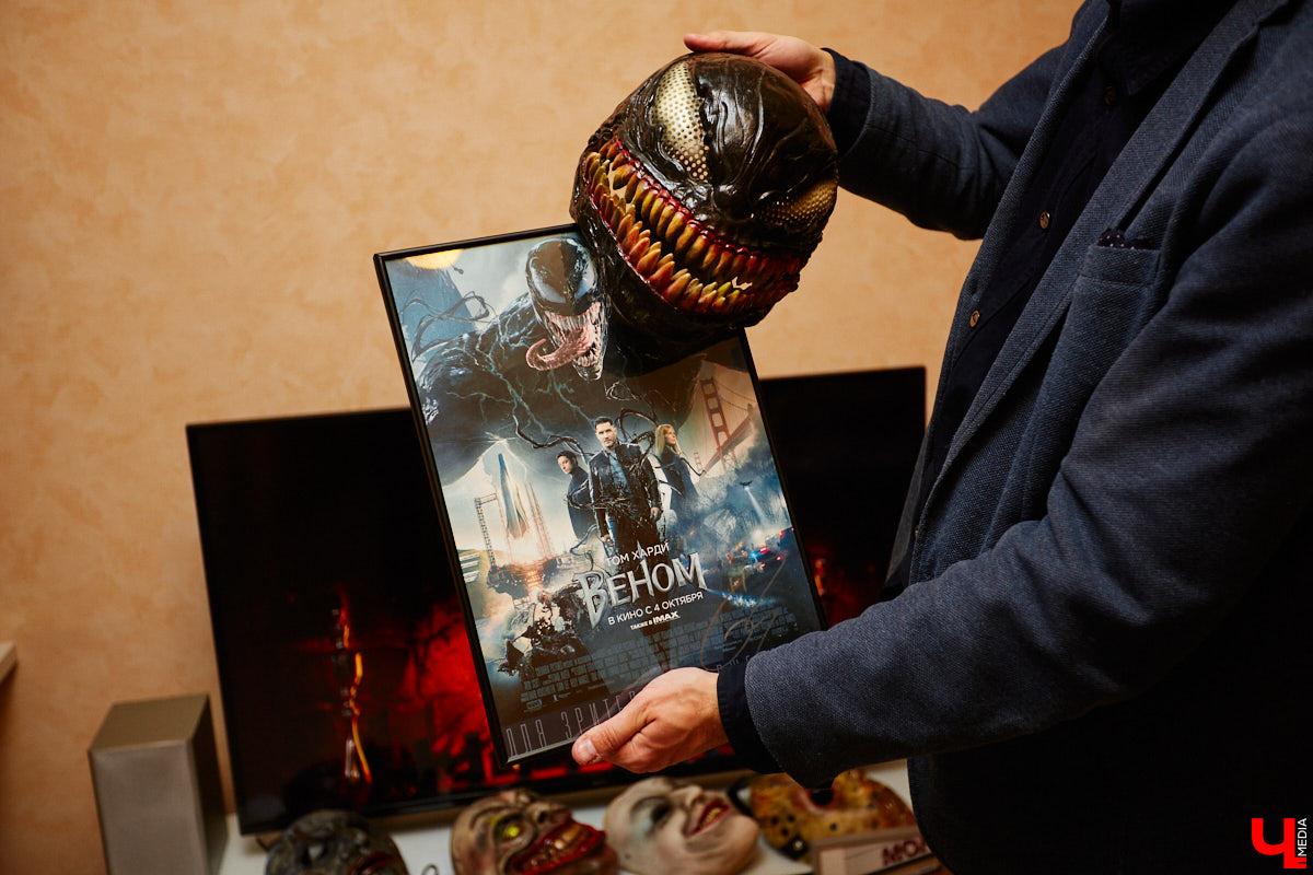 Владимирский киноман Александр Сыпченко собирает автографы, фигурки и маски с героями популярных фильмов. В коллекции молодого человека около ста экшн-игрушек из мира Голливуда!