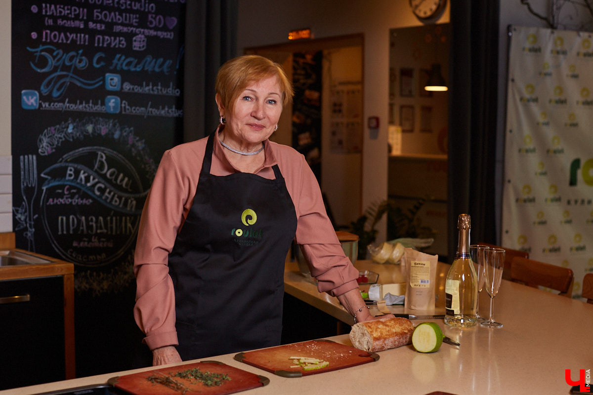 Волшебный салат в меню гармоничного новогоднего ужина для сомелье Любови Барило.