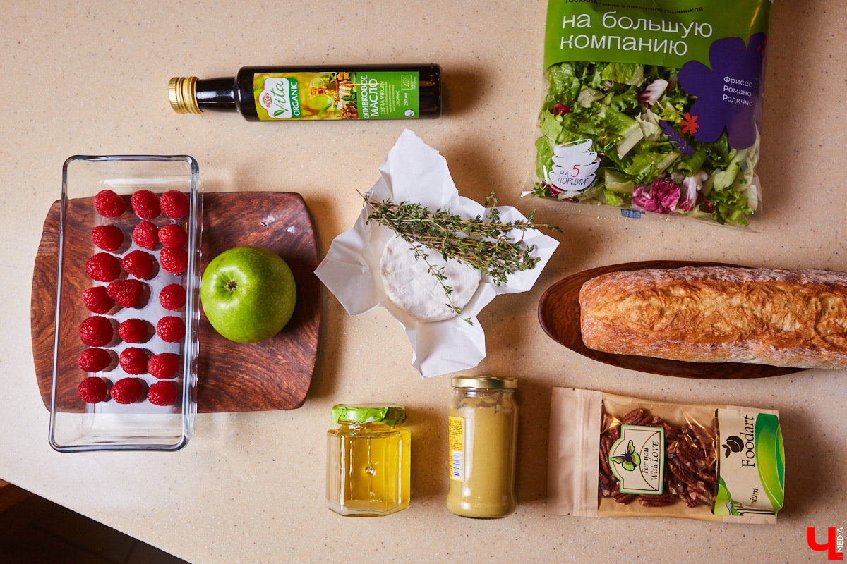 Волшебный салат в меню гармоничного новогоднего ужина для сомелье Любови Барило.