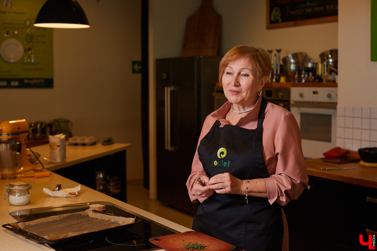 Волшебный салат в меню гармоничного новогоднего ужина для сомелье Любови Барило.