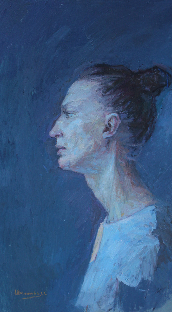 Дарья Иванилова — портретист. Она считывает людей и переводит их глубину в цвет, объем и композицию. Становление художника — путь, который не приводит в определенный пункт назначения, и его нюансы девушка разъяснила в большом интервью для «Ключ-Медиа».