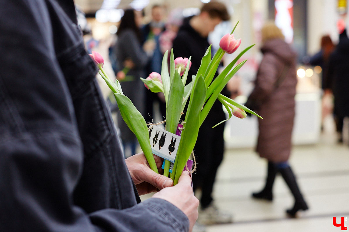 Седьмого марта на первом этаже центрального торгового комплекса владимирские поп-панки ataka подарили его посетительницам немного любви и много внимания.