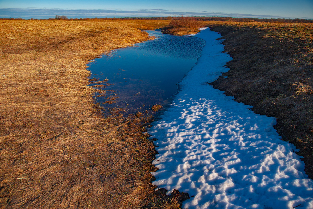 Разлив Нерли на Боголюбовском заливном лугу – явление в этом году особенно интересное. Там еще местами лежит снег, будто зима и весна встретились вместе. От красоты такого сочетания мурашки идут по телу даже у самых искушенных любителей природы!
