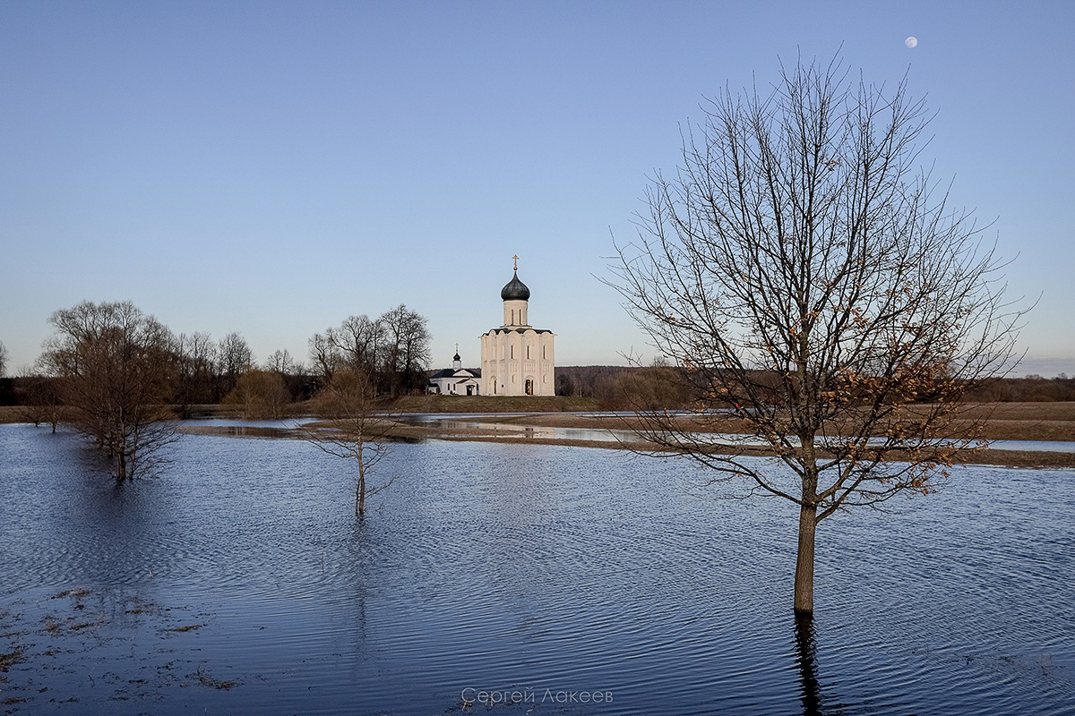 Разлив Нерли на Боголюбовском заливном лугу – явление в этом году особенно интересное. Там еще местами лежит снег, будто зима и весна встретились вместе. От красоты такого сочетания мурашки идут по телу даже у самых искушенных любителей природы!