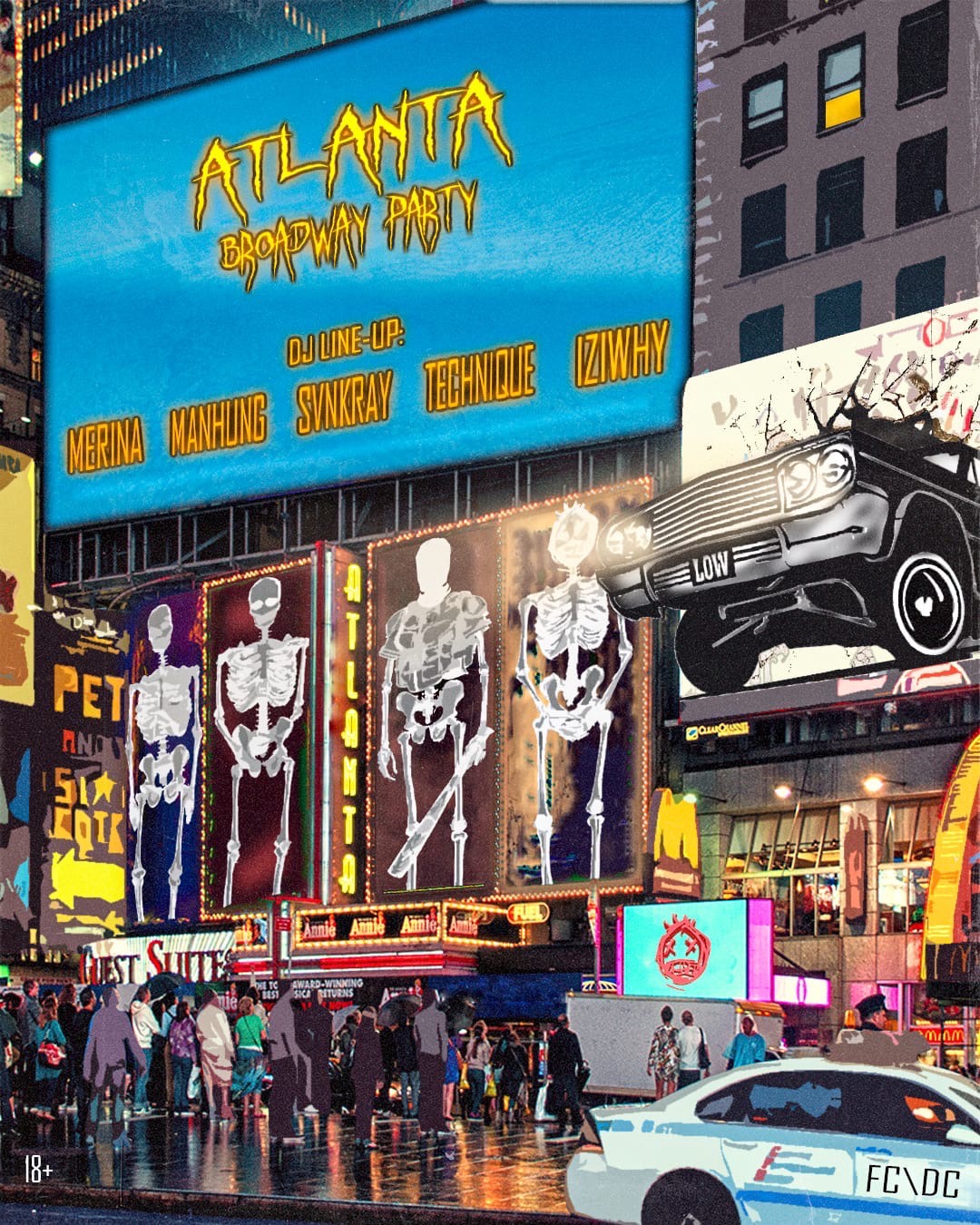 Как насчет вечеринки, на которой, кроме диджеев, есть арт-площадка, проходят перформансы и установлены тематические декорации? Нет, ехать никуда не нужно. Все случится во Владимире. Разминаемся перед рэп-трипом под аккомпанемент Бурлеска, а также знакомимся с участниками проекта, воздвигнутого в 2021 году безымянным и безликим Основателем.