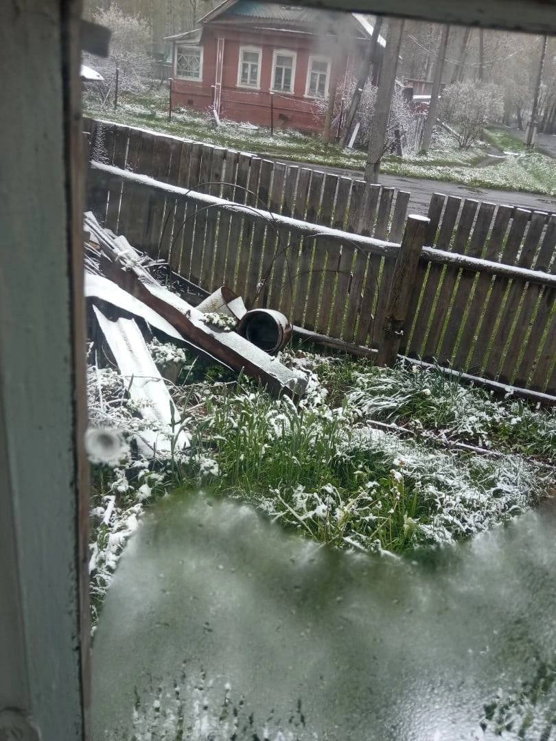 За неделю до начала лета в областном центре выпал снег. Владимирцы достали телефоны и засняли неожиданное явление. Итак, майский снегопад в фотографиях и шутках местных жителей.