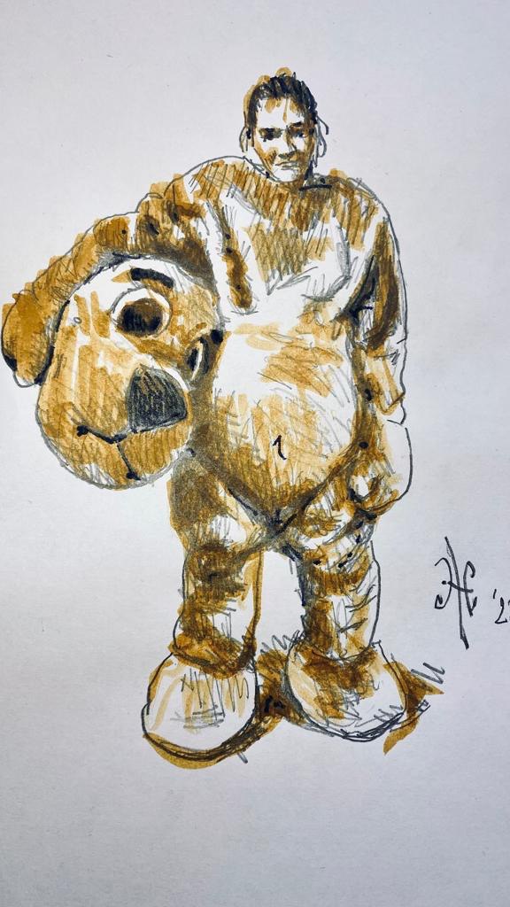 В мае американский художник с русской душой Евгений Кравцов презентовал свои работы на масштабных ярмарках искусств: в петербургском «Севкабеле» (откуда спустя пару дней был вежливо «изгнан») и московском «Винзаводе» (где вручил одну из своих работ телеведущему Андрею Малахову). Подробнее о (не)удачах, а также реализации новых серий расскажет сам творец.