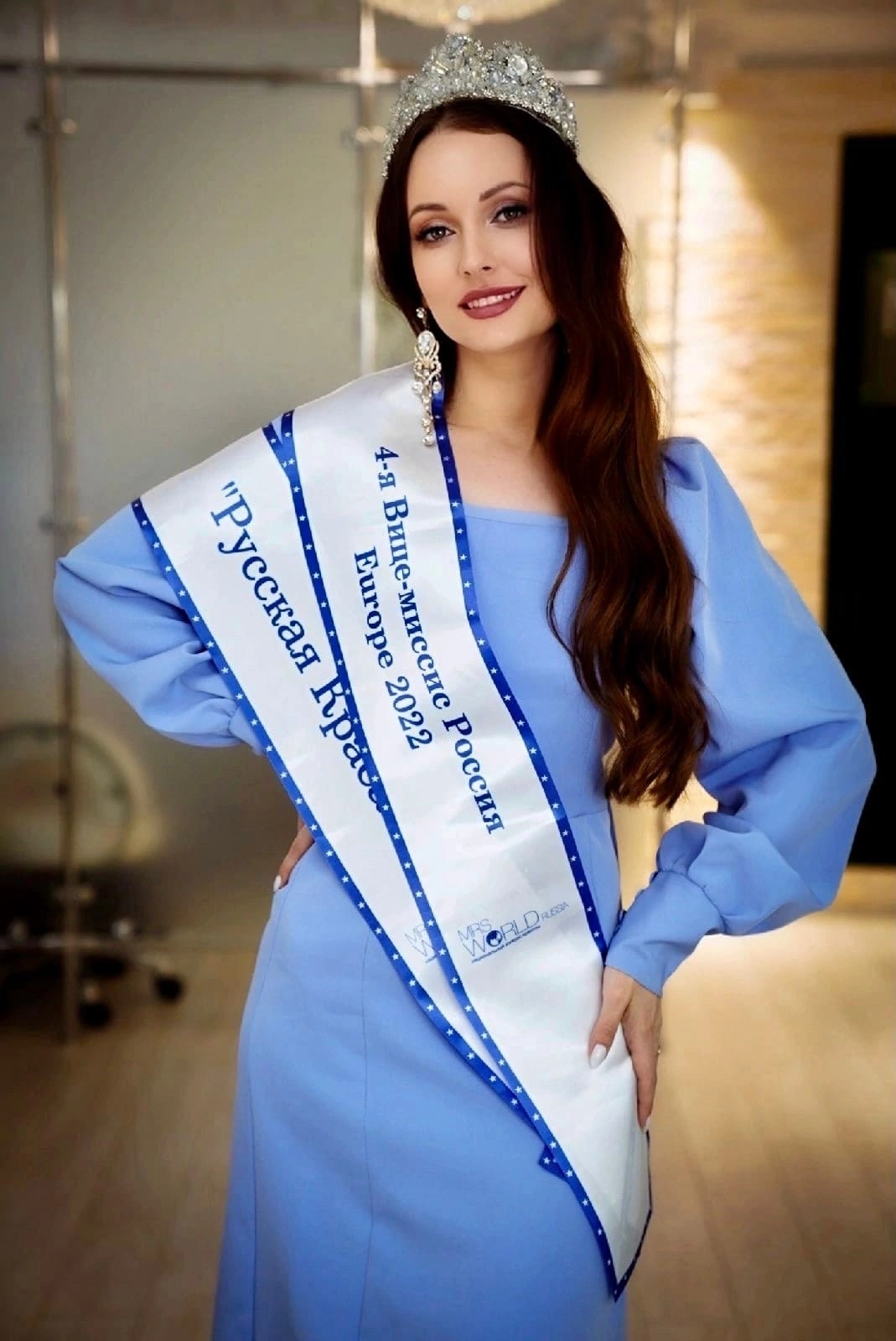 Марина Лукьянова из Судогды завоевала титул «Четвертая вице-миссис» и получила право представлять нашу страну на международных конкурсах красоты!