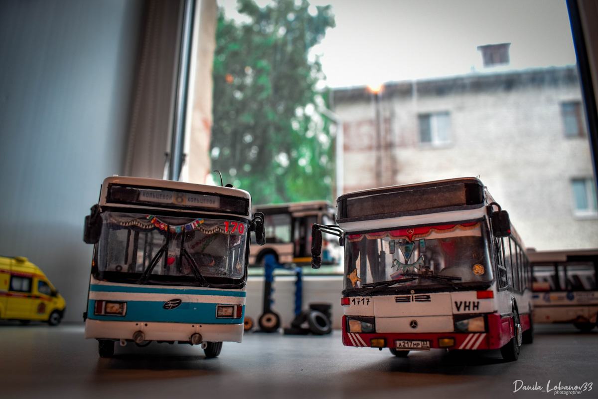 Владимирец Данила Лобанов собрал модель юбилейного троллейбуса в масштабе 1:43. На работу ушло 7 месяцев и около 20 тысяч рублей. За основу был взять транспорт самого популярного в городе 8-го маршрута. Свет в салоне работает, двери открываются, штанги поднимаются. Осталось добавить лишь голосовое сопровождение «До Рябинки» и можно выпускать в рейс.