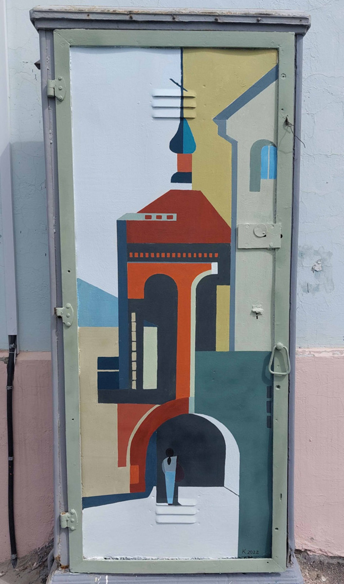 Шестого августа во Владимире открылся фестиваль уличного искусства «Загфест». Первые его результаты — расписанные в разных уголках Владимира скучные и серые коммуникационные шкафы. Где находятся новые арт-объекты?