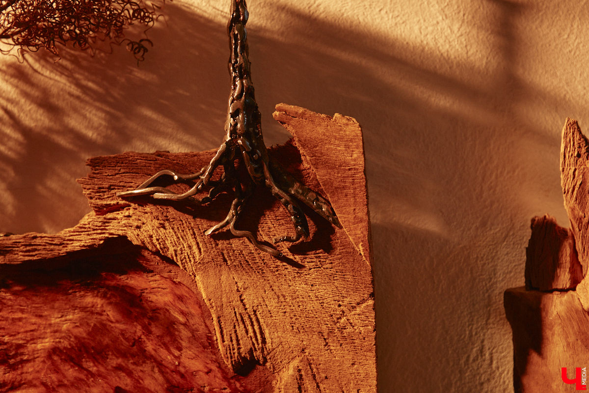 Красота осеннего леса вдохновила владимирского скульптора Михаила Блинова на цикл новых работ. Картину волшебной природы мастер воссоздал с помощью дерева, металла и стали. Наше издание первым увидело удивительные панно в мастерской художника.