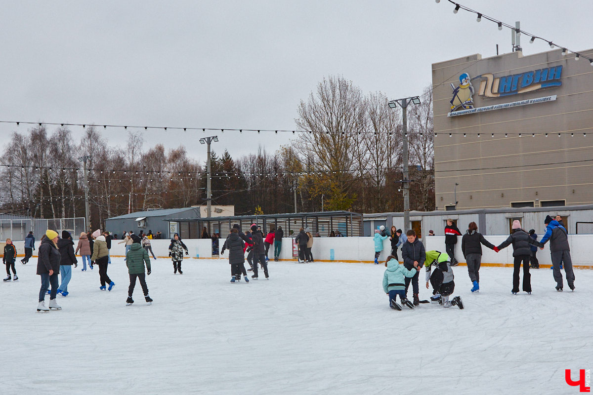За окном еще ноябрь, но время для зимних забав настало. По традиции самым первым во Владимире открылся каток на свежем воздухе «Пингвин». Рассказываем, сколько стоит выйти на лед, и показываем фотоотчет с лицами тех, кто уже успел это сделать.