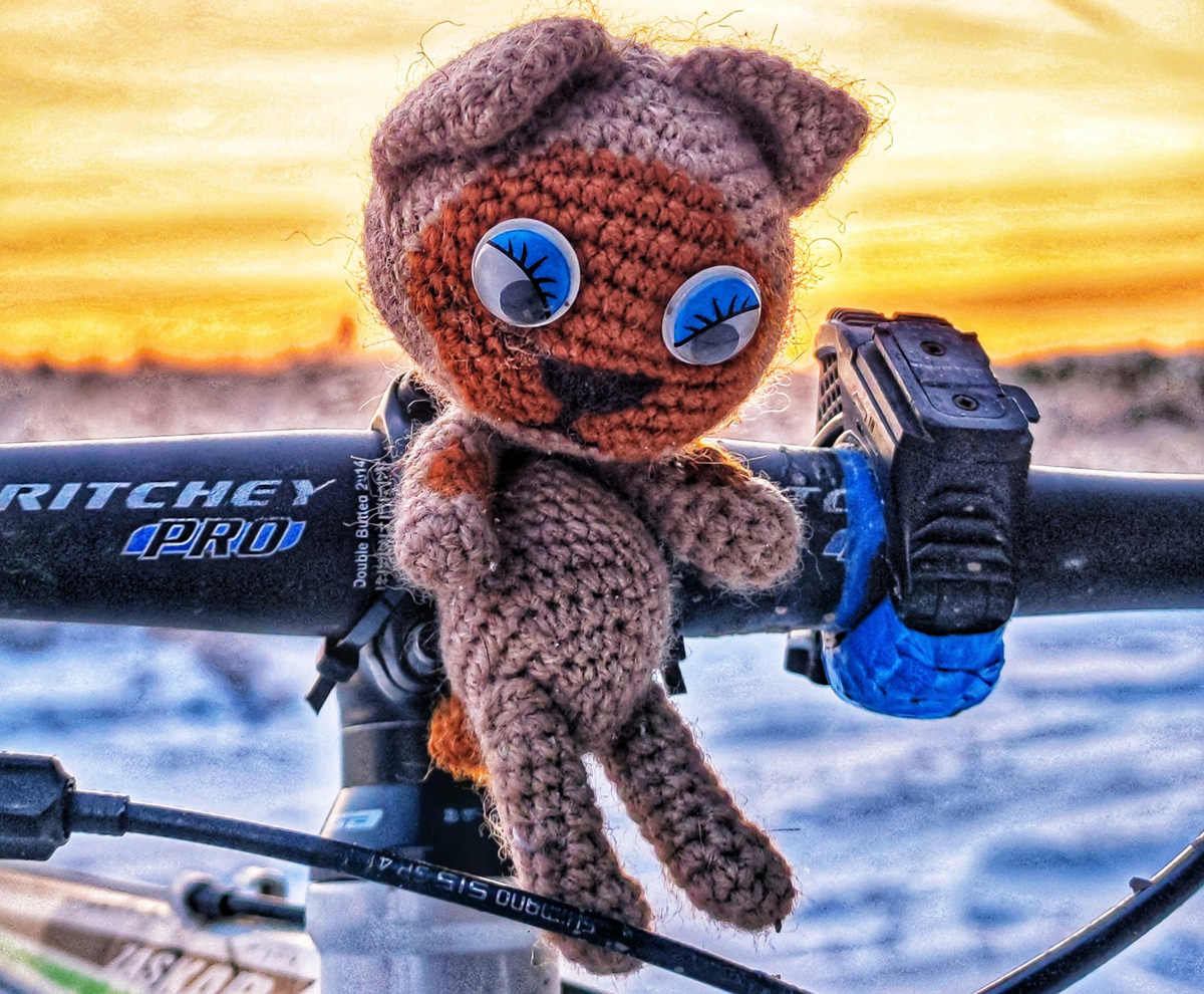 Житель Владимира Алексей Вихорев не просто катается на велосипеде зимой, но и составляет о своих путешествиях фотоотчет. Снимки молодой человек публикует на странице в социальных сетях, и смотреть их всегда интересно!