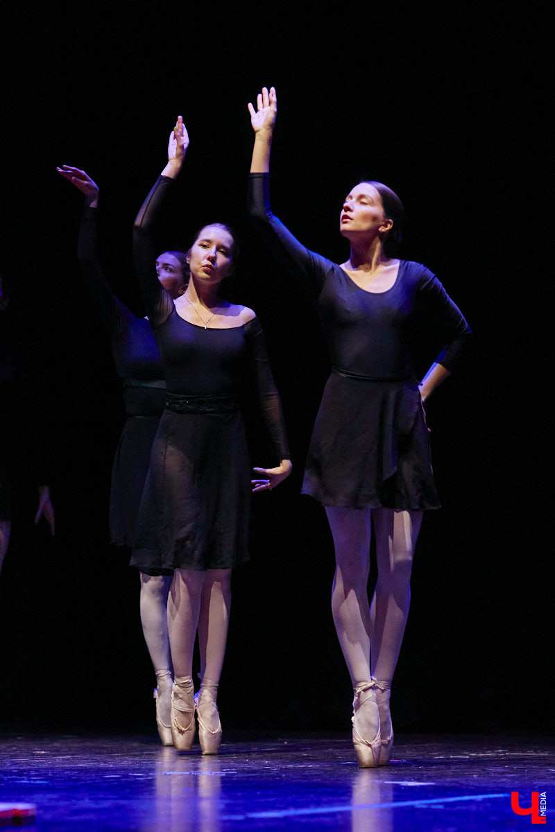 Ученицы школы балета для взрослых «Матильда» и школы воздушной гимнастики Aerial ballerinas стали частью «трёхмерной истории». Над сценой юные спортсменки показывали своё мастерство со стропами, обручами и полотнами, а ставшие балеринами жительницы Владимира заполнили освободившееся «на земле» пространство танцем. Новаторский спектакль сопровождался резкими вздохами удивлённых гостей и непрерывными аплодисментами. Подробнее о том, какой получилась необычная «Снежная королева», рассказываем в материале.