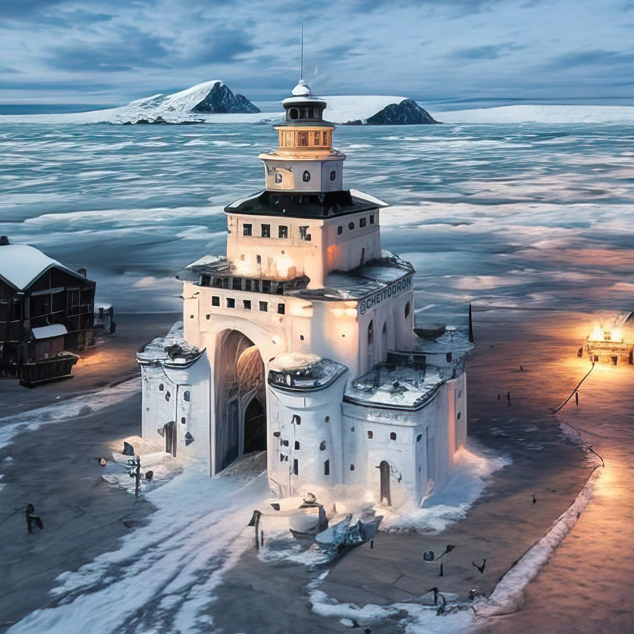 «Ключ-Медиа» ради интереса поэкспериментировал с искусственным интеллектом. Учитывая опыт коллег, белокаменные и златоглавые памятники мы визуализировать не стали. Придумали другое развлечение: провели через бесплатную нейросеть редакционные фотографии и дали «художнику» задачу вписать в них персонажей известных фильмов. Получилось кривовато, но интересно и местами смешно.