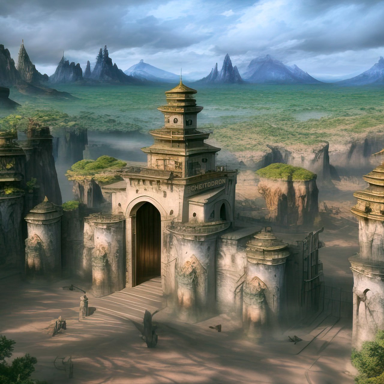 «Ключ-Медиа» ради интереса поэкспериментировал с искусственным интеллектом. Учитывая опыт коллег, белокаменные и златоглавые памятники мы визуализировать не стали. Придумали другое развлечение: провели через бесплатную нейросеть редакционные фотографии и дали «художнику» задачу вписать в них персонажей известных фильмов. Получилось кривовато, но интересно и местами смешно.