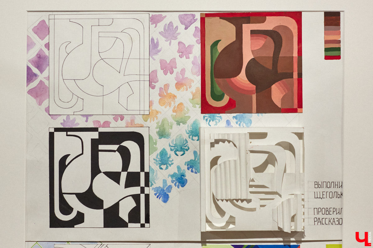 Здравствуйте. Не желаете ли поговорить… о чём угодно, но на языке абстракции? В последний день зимы ЦСК «Флигель» представил необычную по сути своей выставку, состоящую из дебютных работ второкурсников авиамеханического колледжа и, как выяснилось в ходе вернисажа, бесконечного перформанса. Экспозиция «Абстрактный язык в искусстве» будет работать на протяжении целого месяца, а мы расскажем о ней прямо сейчас.