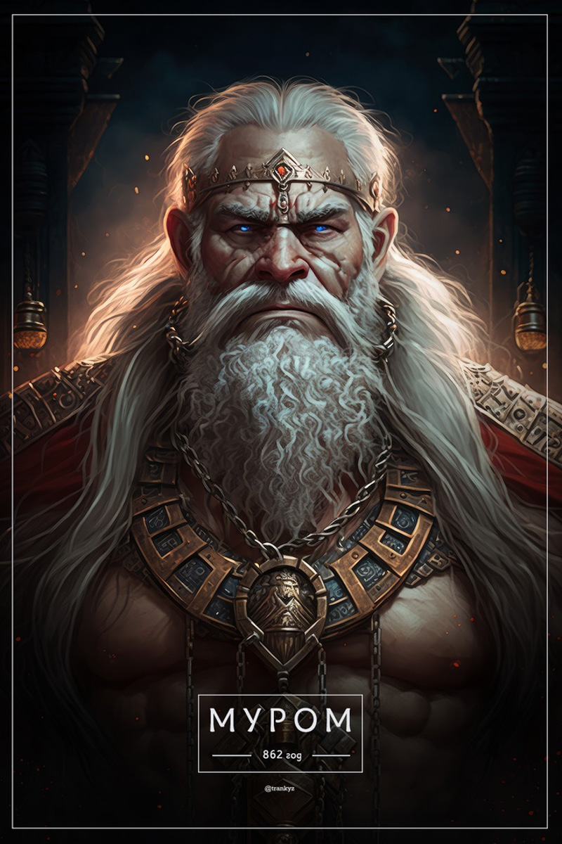 Богатырь Муром, князь Владимир и мастер Гусь-Хрустальный – мрачноватые и одновременно сказочные портреты городов, созданные с помощью нейросети, взорвали интернет. Автор проекта щедро делится работами с подписчиками своего канала @trankyzer в Телеграм. Поклонники требуют еще и еще! Создатель серии «Города России глазами нейросети» рассказал об идее «Ключ-Медиа».