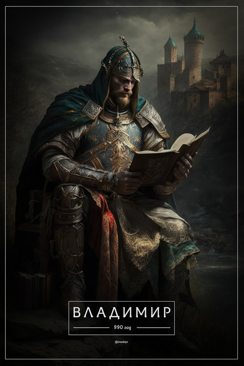 Богатырь Муром, князь Владимир и мастер Гусь-Хрустальный – мрачноватые и одновременно сказочные портреты городов, созданные с помощью нейросети, взорвали интернет. Автор проекта щедро делится работами с подписчиками своего канала @trankyzer в Телеграм. Поклонники требуют еще и еще! Создатель серии «Города России глазами нейросети» рассказал об идее «Ключ-Медиа».