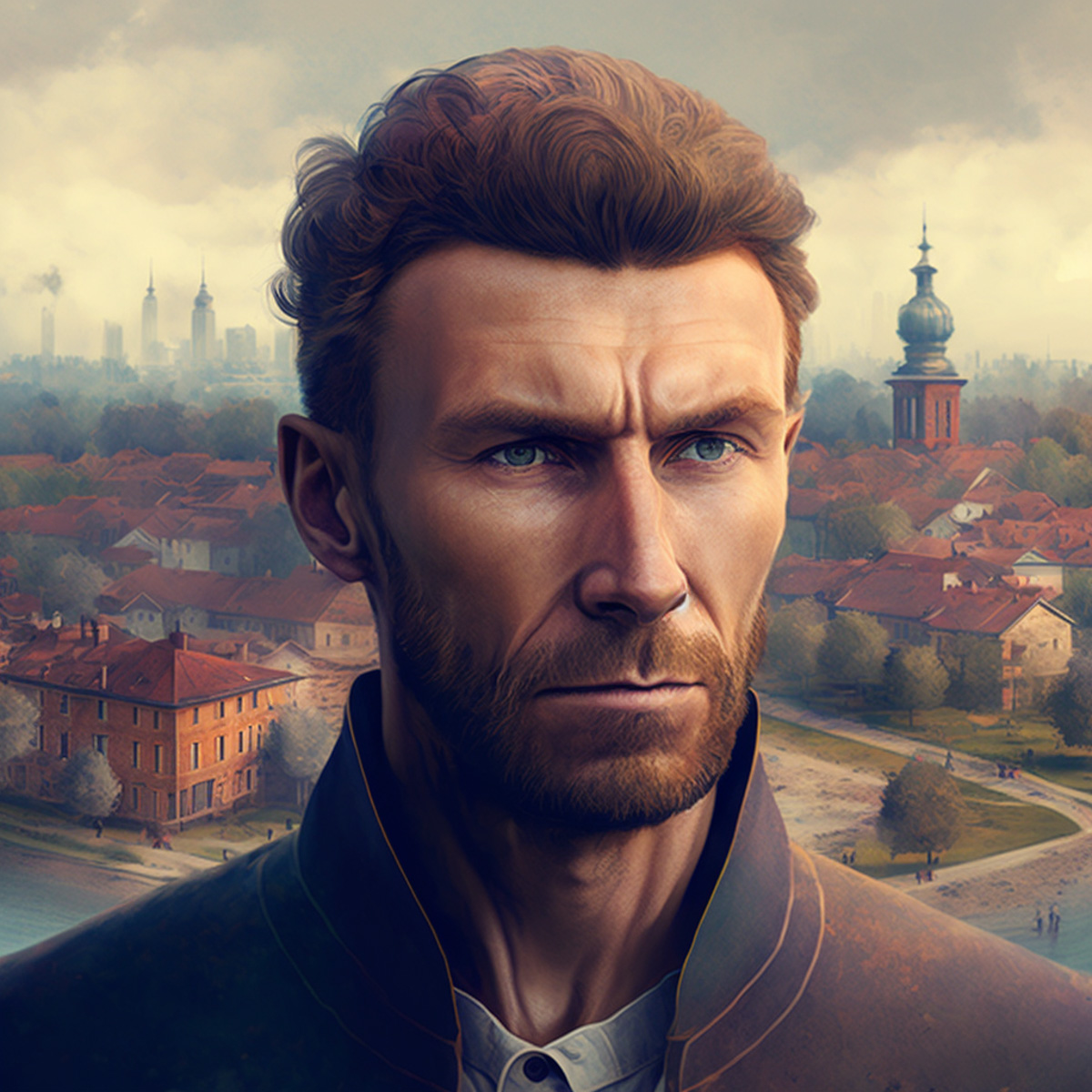 Богатырь Муром, князь Владимир и мастер Гусь-Хрустальный – мрачноватые и одновременно сказочные портреты городов, созданные с помощью нейросети, взорвали интернет. Автор проекта щедро делится работами с подписчиками своего канала @trankyzer в Телеграм. Поклонники требуют еще и еще! Создатель серии «Города России глазами нейросети» рассказал об идее «Ключ-Медиа».